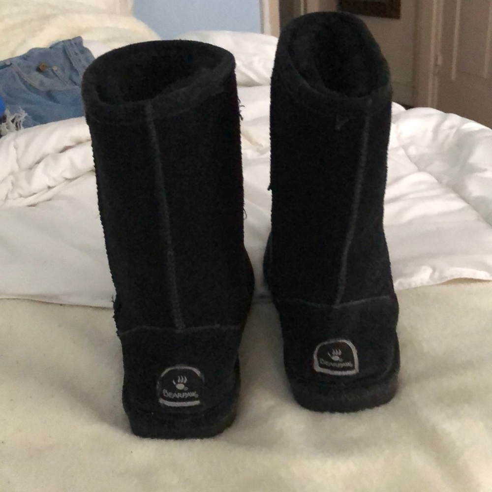 black boots